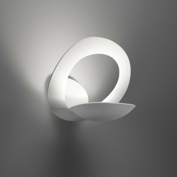 Lampada da parete Pirce micro led di Artemide in alluminio