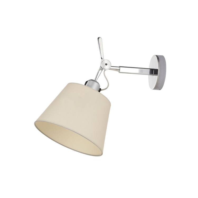 Lampada da parete Tolomeo Diffusore 24 Wall di Artemide in alluminio. Senza diffusore.