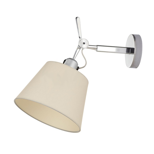 Lampada da parete Tolomeo Diffusore 32 Wall di Artemide in alluminio. Senza diffusore.