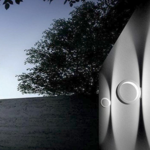 Assolo outdoor parete/soffitto di Cini&Nils  nella finitura bianco.