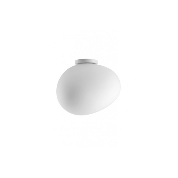 Gregg piccola parete/soffitto con montatura colore bianco