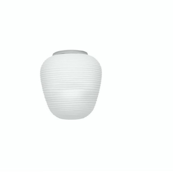 Lampada da parete Rituals 3 semi di Foscarini in vetro soffiato satinato inciso