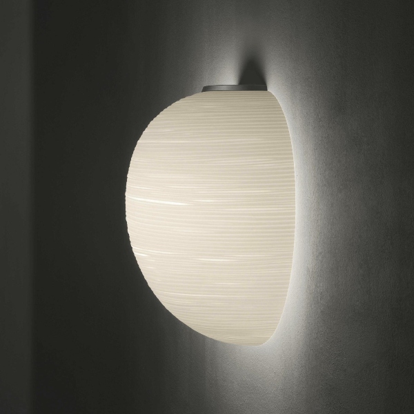 Rituals XL semi parete di Foscarini, montatura grafite