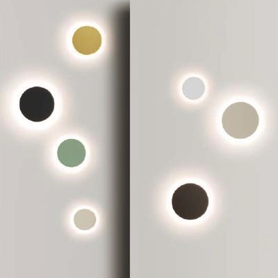 Brawall parete di Lumencenter nelle varie misure e nelle finiture white FT, black FT, sand grey FT, sage green FT e painted gold