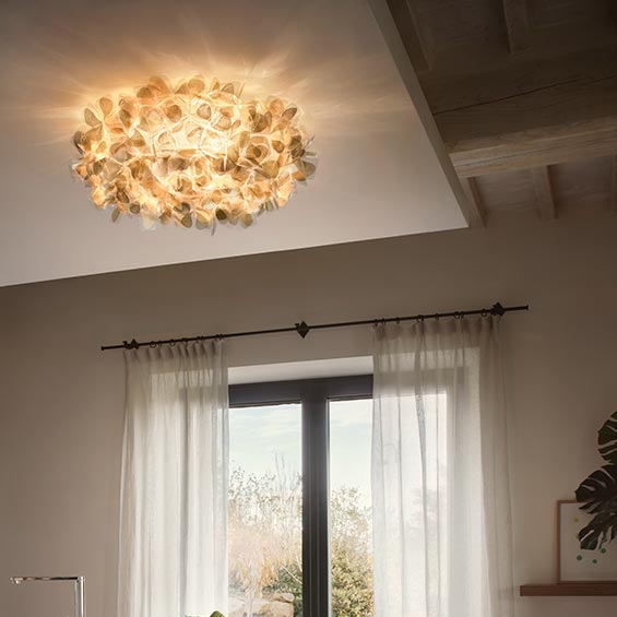 Clizia large parete/soffitto, nella finitura mamanonmama gold