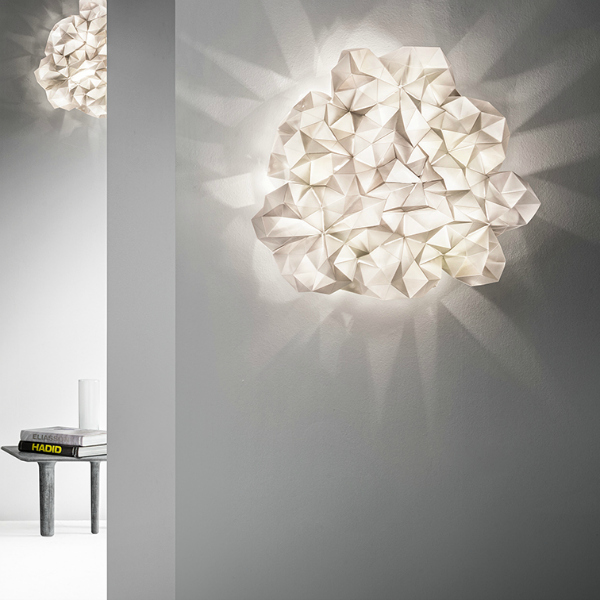 Lampada da parete/soffitto Drusa di Slamp in lentiflex