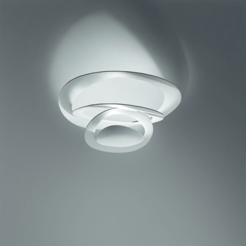 Lampada da soffitto Pirce led nella finitura bianco