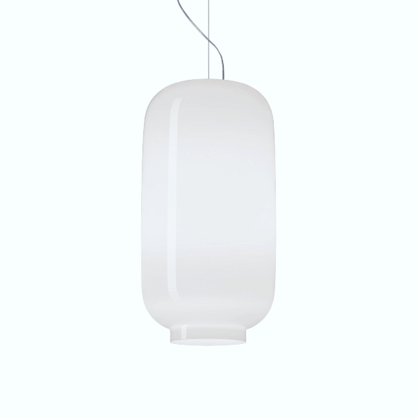 Chouchin 2 lampada da sospensione nella finitura bianco/bianco