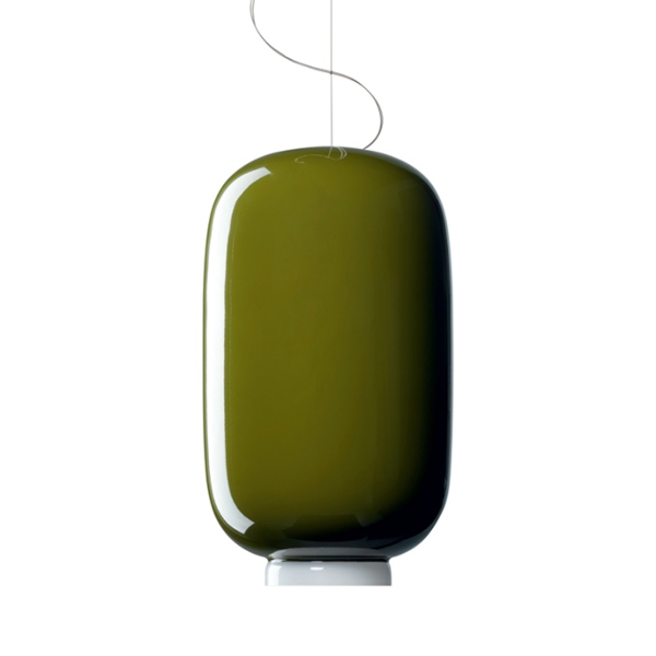 Chouchin 2 Led dimmerabile lampada a sospensione, colore verde