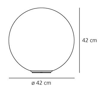 Dioscuri tavolo misure diametro cm.42
