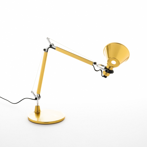 Tolomeo Micro tavolo particolare dello snodo del diffusore