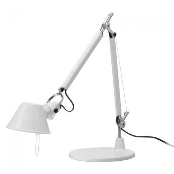 Artemide- Tolomeo Tavolo Mini lampada da tavolo. Lampada da tavolo di alta  qualità in alluminio con base da tavolo 23cm. Made in Italy : :  Illuminazione