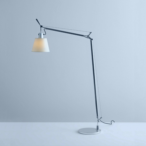 Lampada da terra Tolomeo Basculante Reading Floor di Artemide in