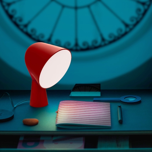 Binic Special Edition 2021 di Foscarini nel colore rosso opaco