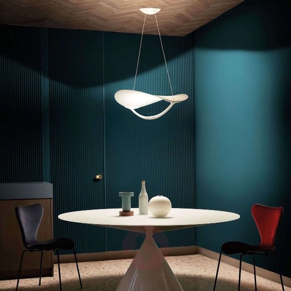 Lampada da sospensione Plena di Foscarini in PVC e alluminio verniciato