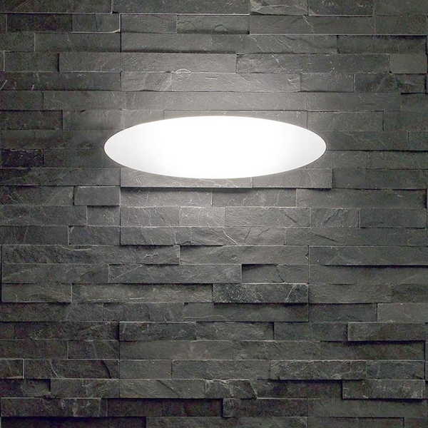 Lampada da parete/soffitto MyWhite Ovale di Linea Light. Per interni