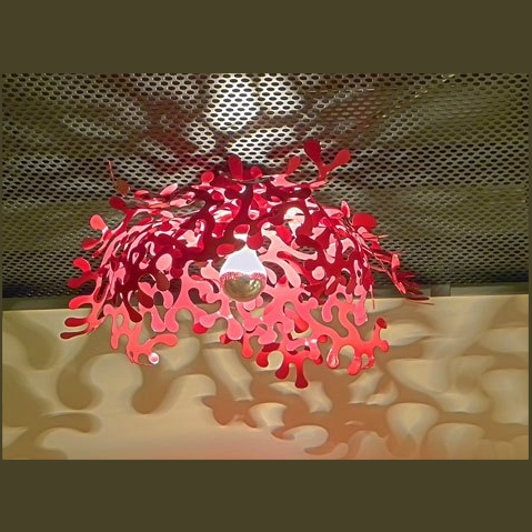 Lampada da parete/soffitto Leaves di Lumen Center per interni