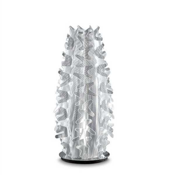 Lampada da tavolo Cactus prisma XM di Slamp in lentiflex/stainless steel base, per interni