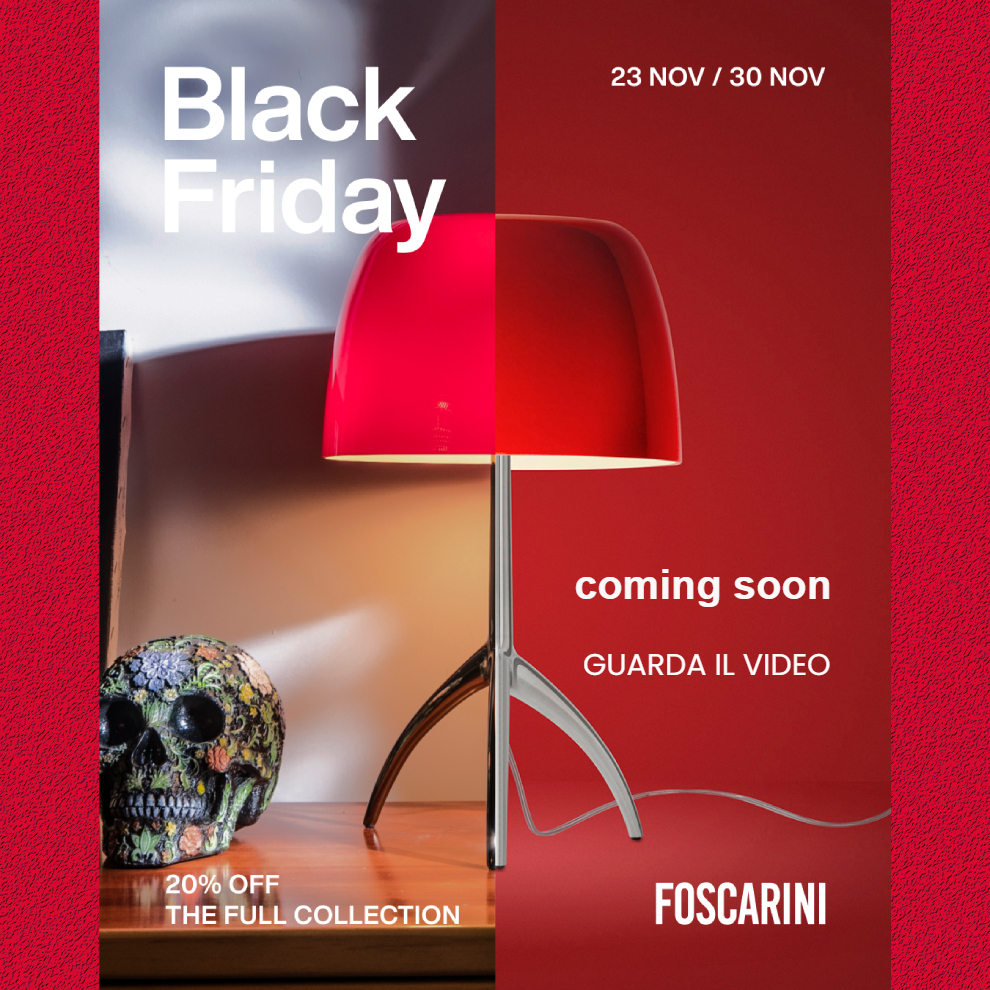 black friday foscarini 2026